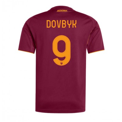 AS Roma Artem Dovbyk #9 Hjemmedrakt 2025-26 Kortermet AS Roma Artem Dovbyk #9 Hjemmedrakt 2025-26 Kortermet